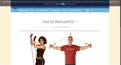 Desktop Screenshot of bodylastics.de